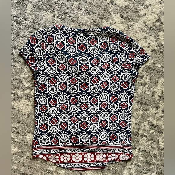 Lucky Brand printed Top - Picture 3 of 4